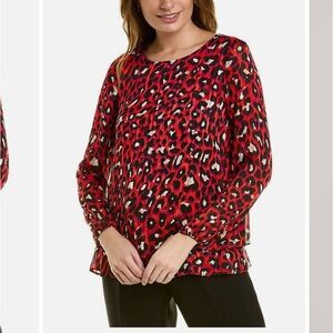 Size XS Long sleeve chiffon Blouse